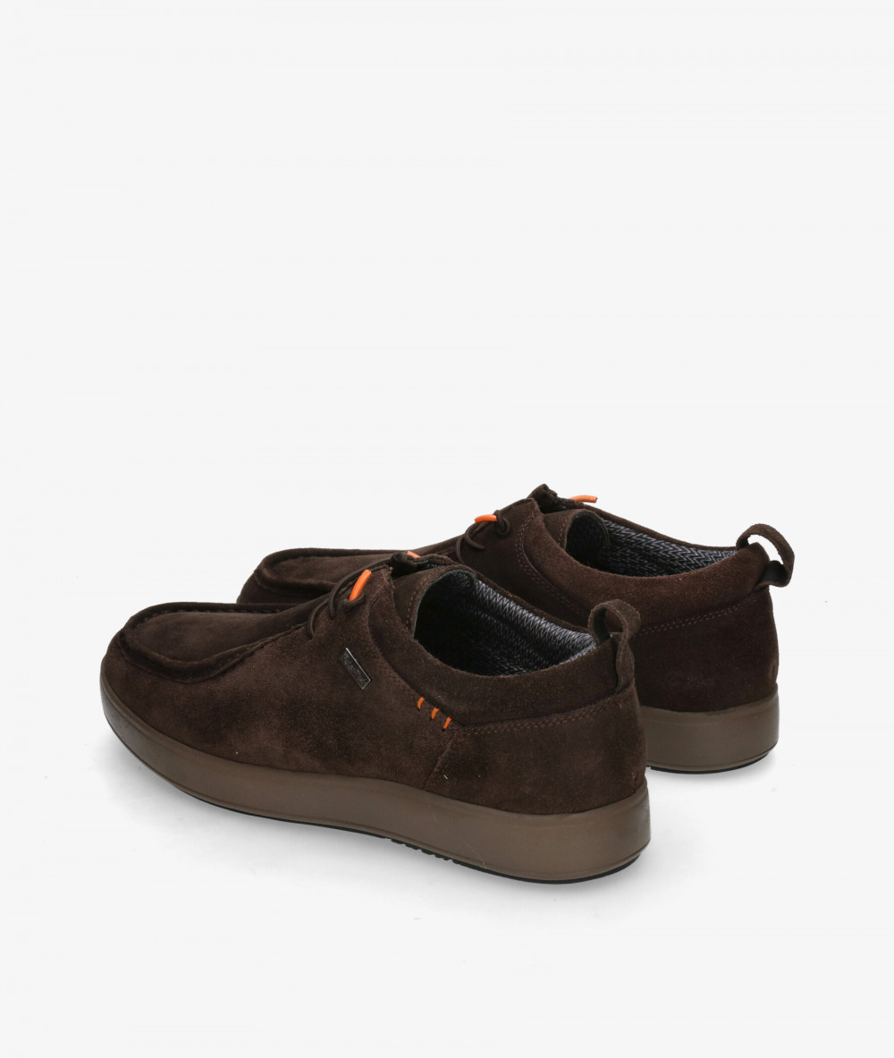 Zapatos casual St. Gallen POLI-01 en serraje marrón Zapatos casual St. Gallen POLI-01 en serraje marrón