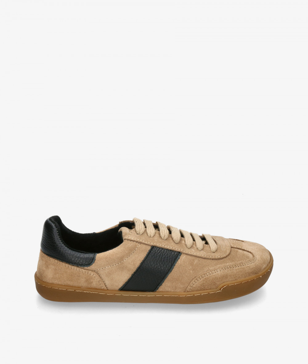 Deportivos pabloochoa.shoes BARA 409B en serraje taupe Deportivos pabloochoa.shoes BARA 409B en serraje taupe