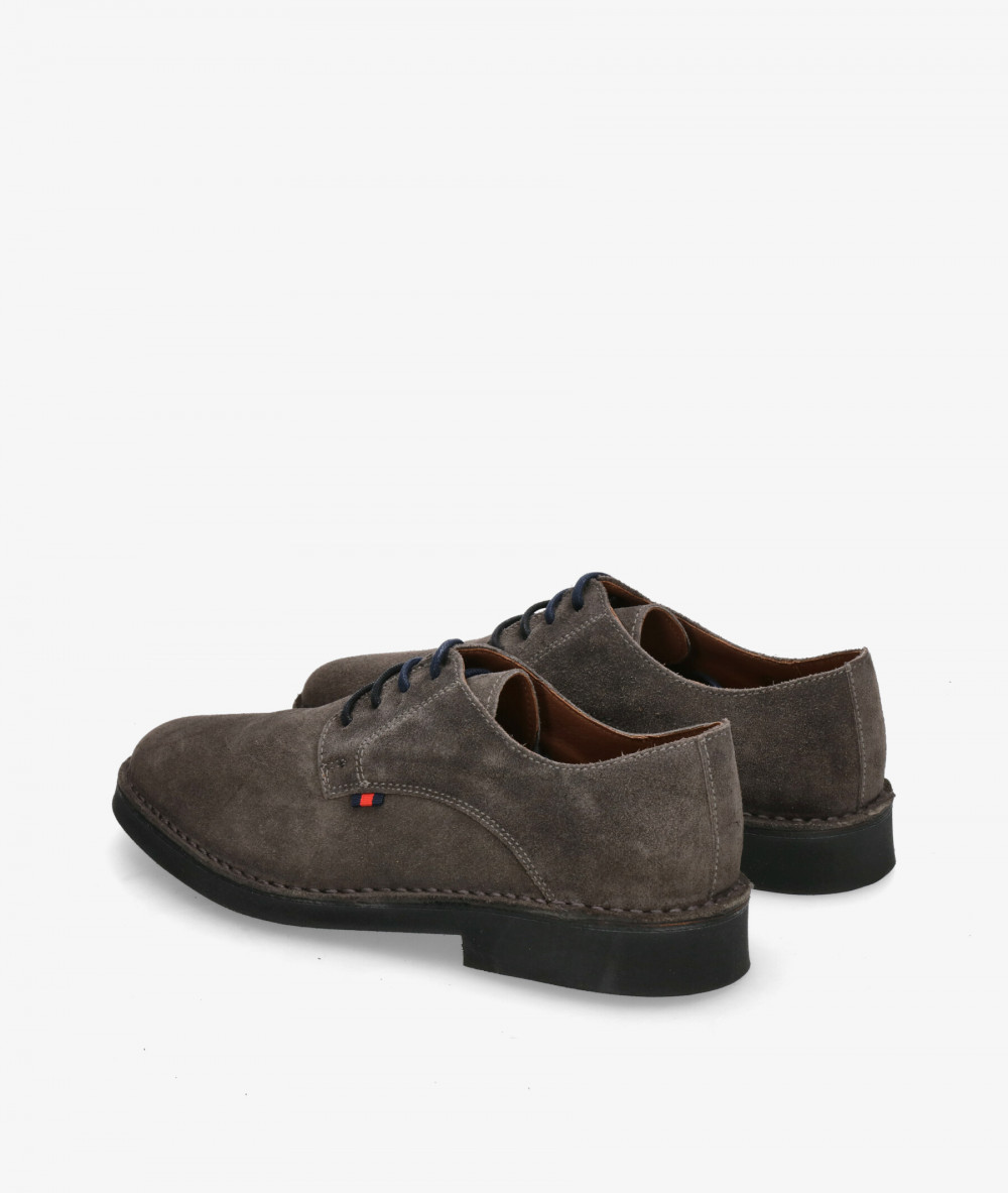 Zapatos casual Kénnebec  BLUCHER 2600 SIN FESTON en serraje gris Zapatos casual Kénnebec  BLUCHER 2600 SIN FESTON en serraje gris