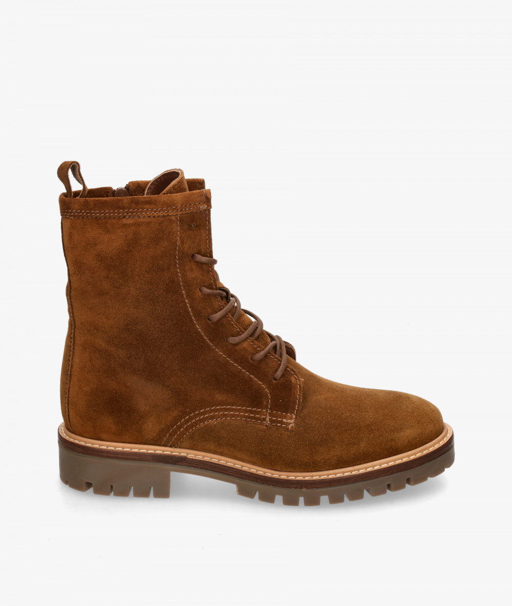 Botines Alpe  2610 en serraje cuero Botines Alpe  2610 en serraje cuero