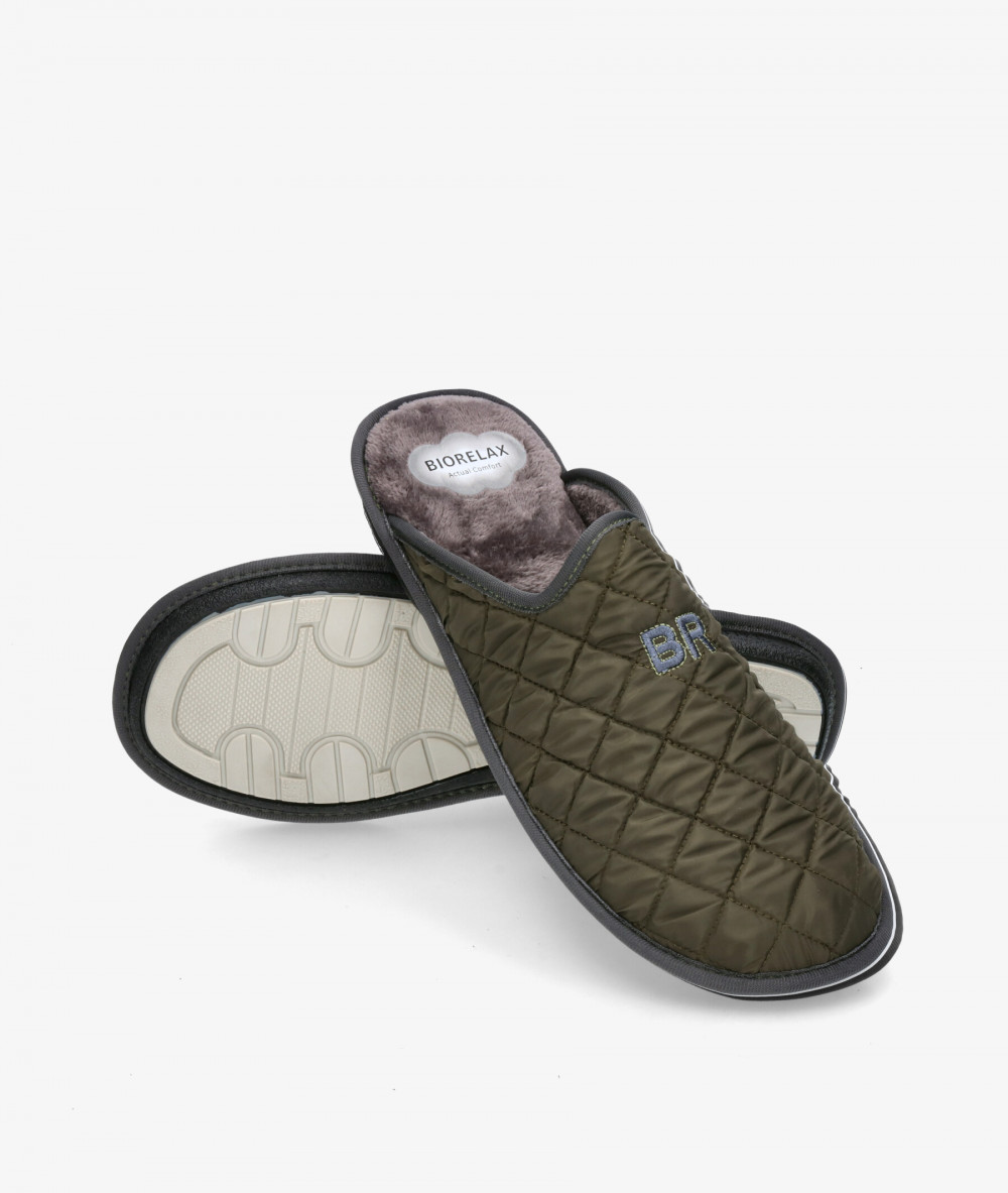 Zapatillas de casa Bio Relax  1448 en caki Zapatillas de casa Bio Relax  1448 en caki