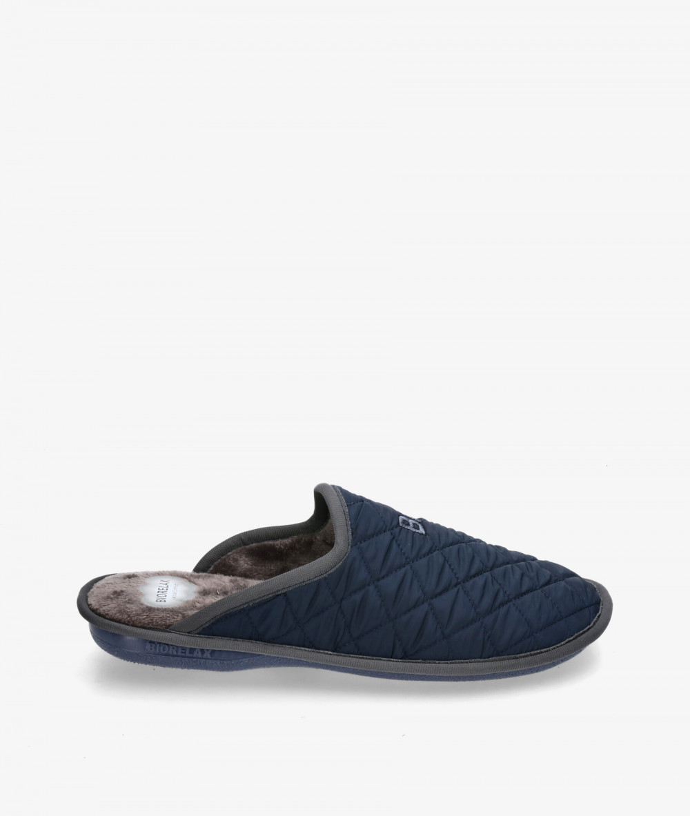 Zapatillas de casa Bio Relax  1448 en azul marino Zapatillas de casa Bio Relax  1448 en azul marino