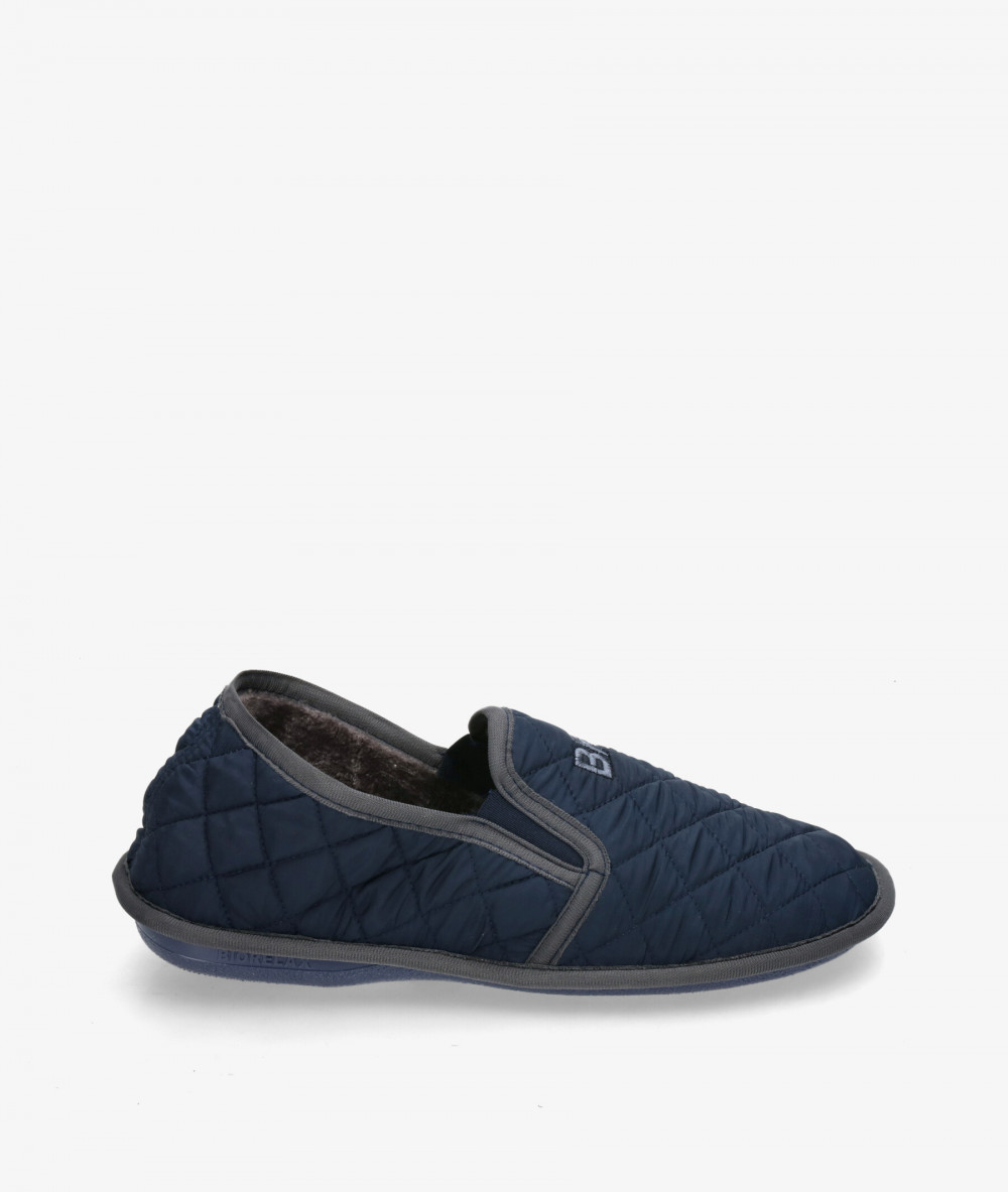 Zapatillas de casa Bio Relax  1566 en azul marino Zapatillas de casa Bio Relax  1566 en azul marino