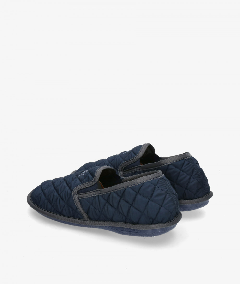 Zapatillas de casa Bio Relax  1566 en azul marino Zapatillas de casa Bio Relax  1566 en azul marino
