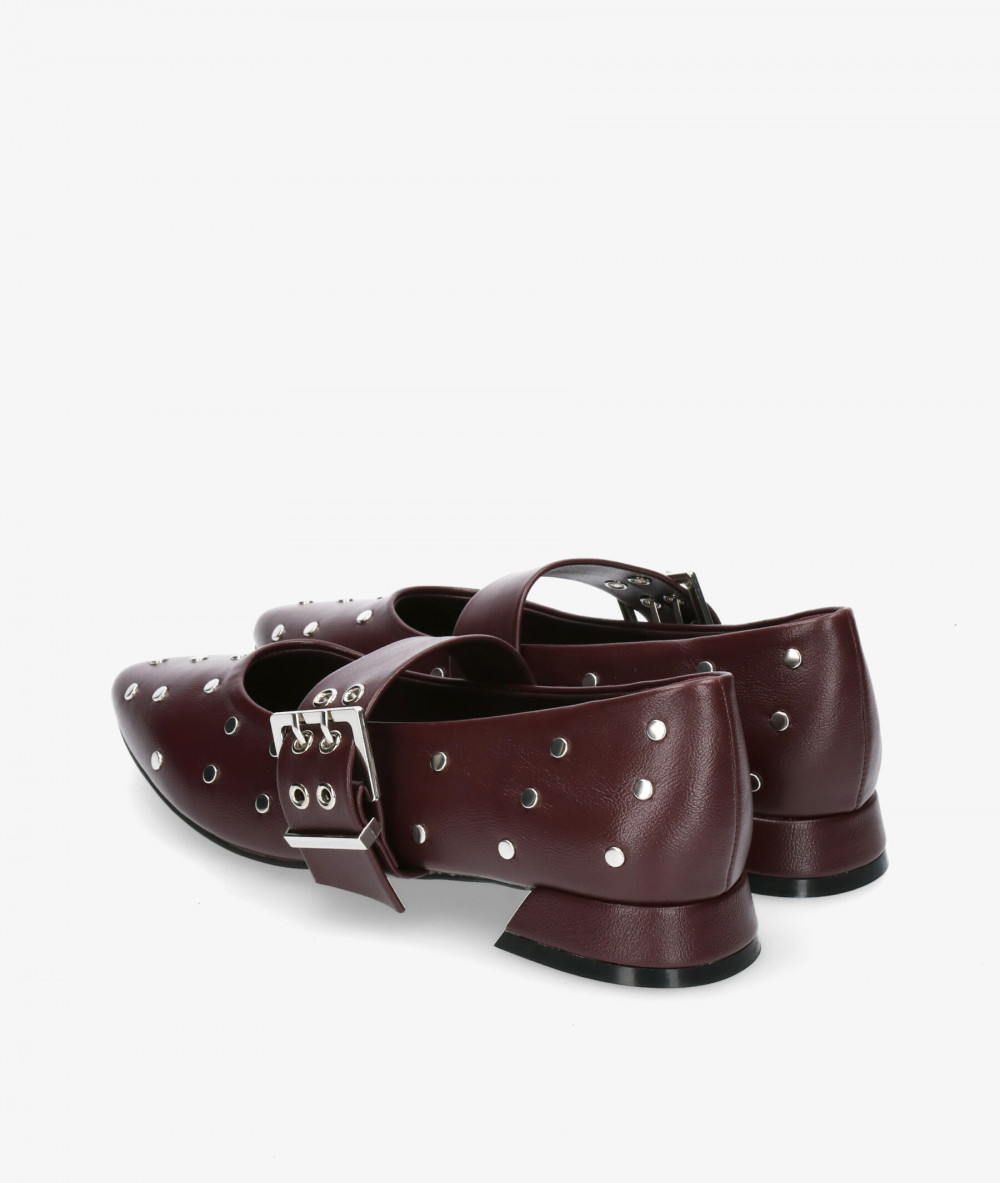 D'angela Dress low heel shoes 29003 in burgundy D'angela Dress low heel shoes 29003 in burgundy