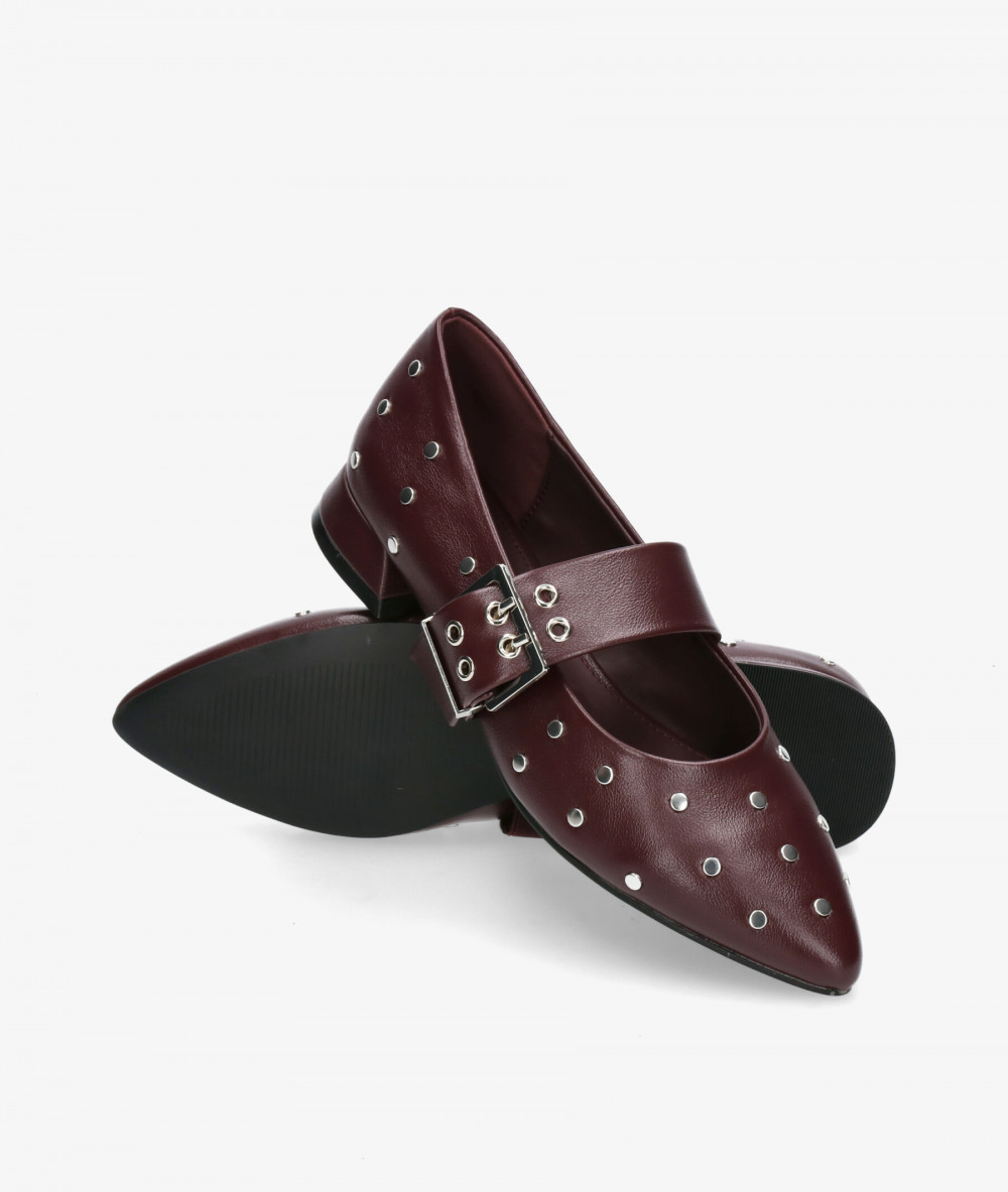 D'angela Dress low heel shoes 29003 in burgundy D'angela Dress low heel shoes 29003 in burgundy