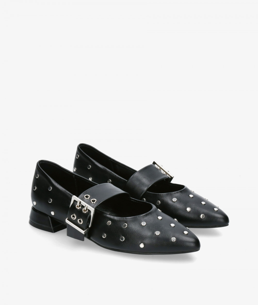 D'angela Dress low heel shoes 29003 in black D'angela Dress low heel shoes 29003 in black