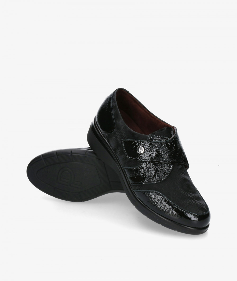 Zapatos confort Pitillos 10721 en negro Zapatos confort Pitillos 10721 en negro