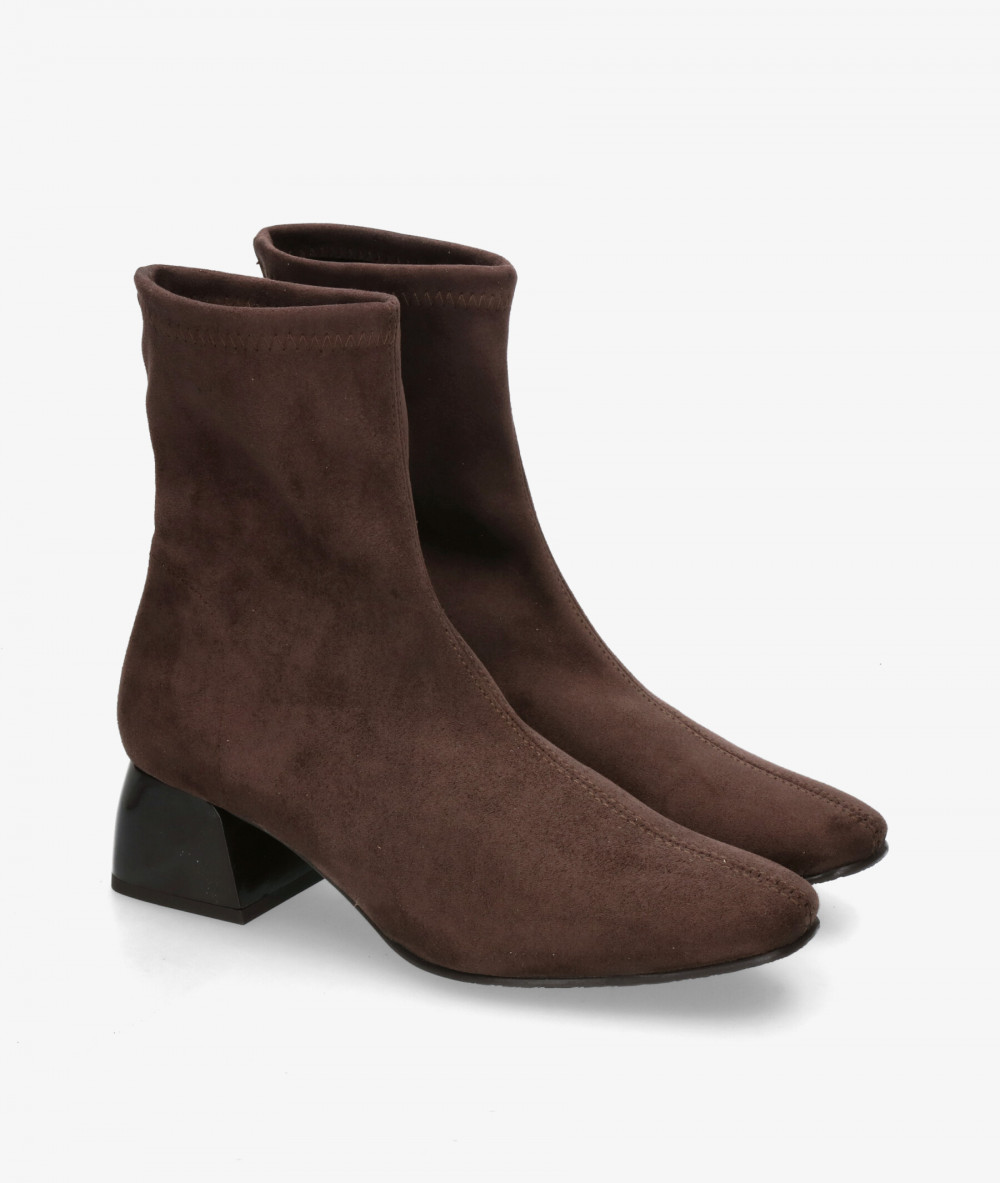 Botines pabloochoa.shoes  78662 en MARRON LYCRA Botines pabloochoa.shoes  78662 en MARRON LYCRA