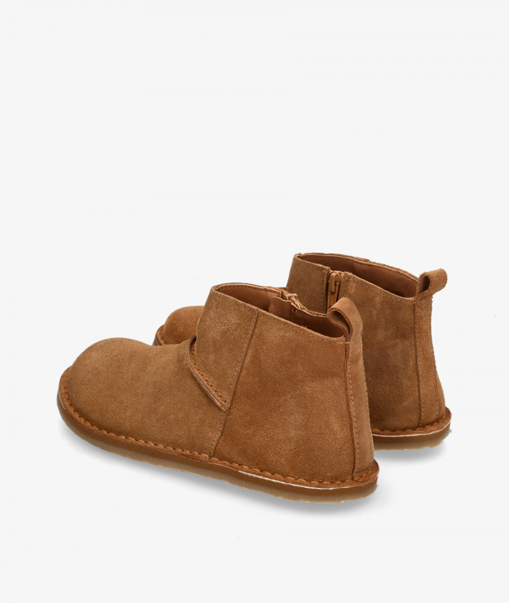 Botines Kénnebec MONTANA en serraje cuero