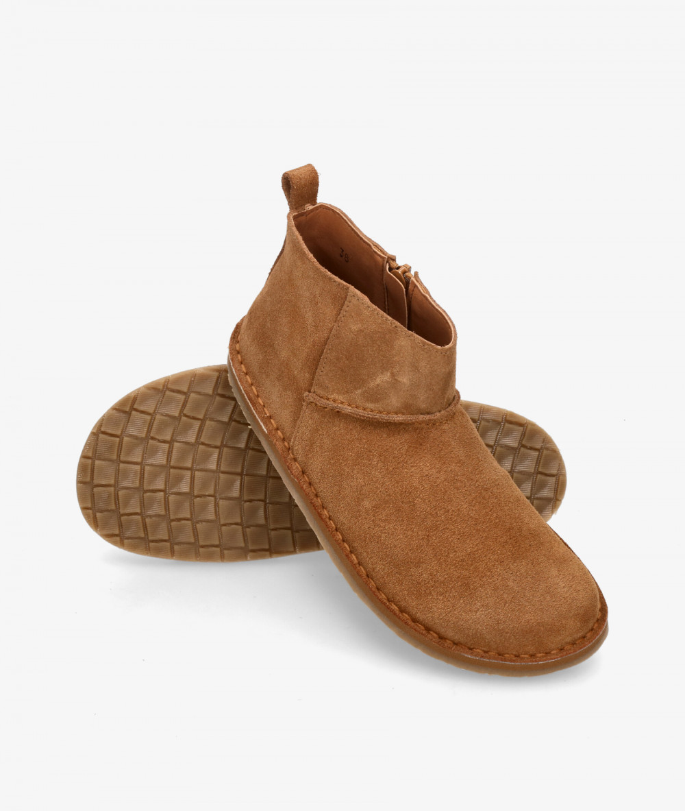 Botines Kénnebec MONTANA en serraje cuero