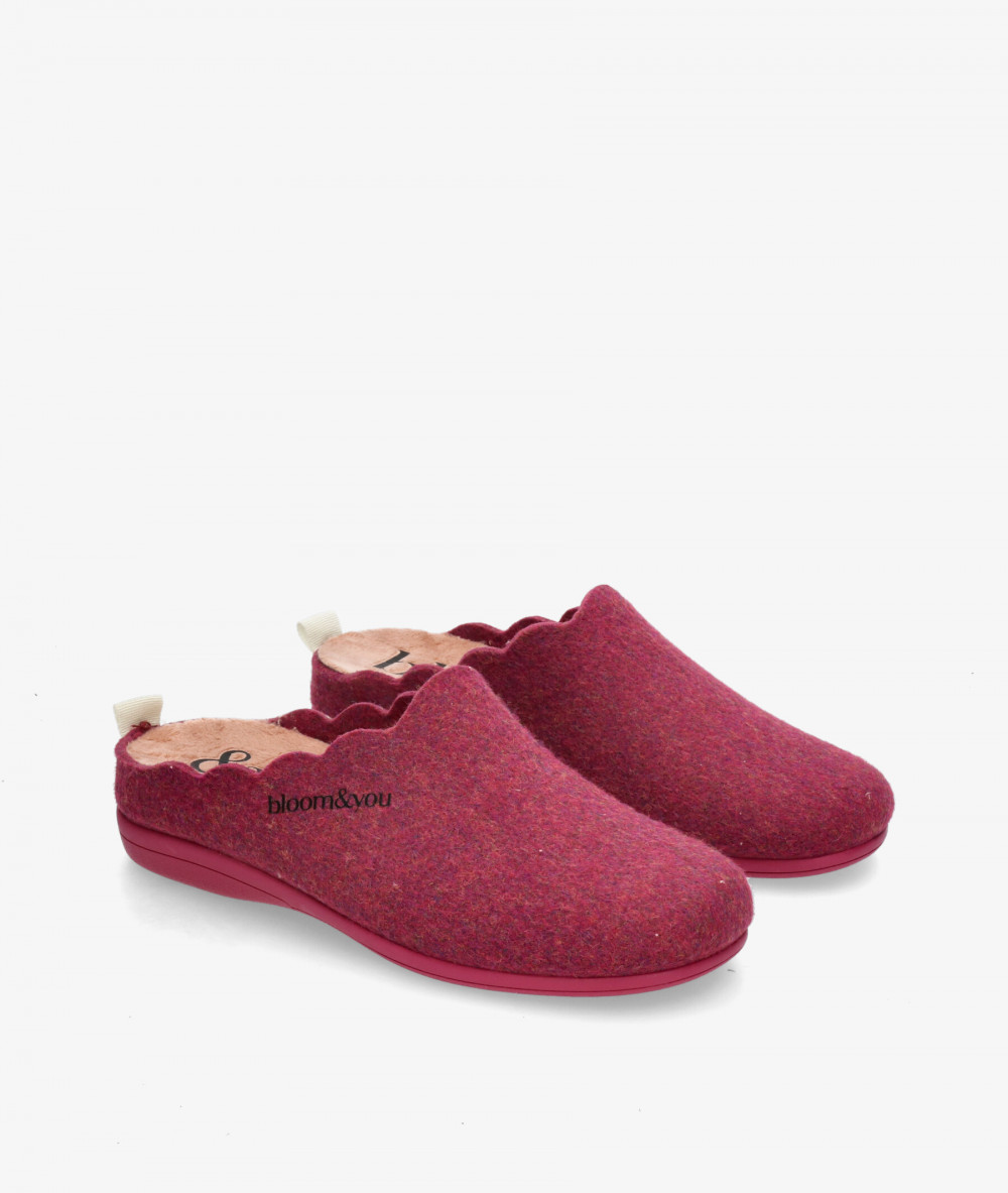 bloom&you Slippers  BLOOM SLIPPERS in burgundy bloom&you Slippers  BLOOM SLIPPERS in burgundy