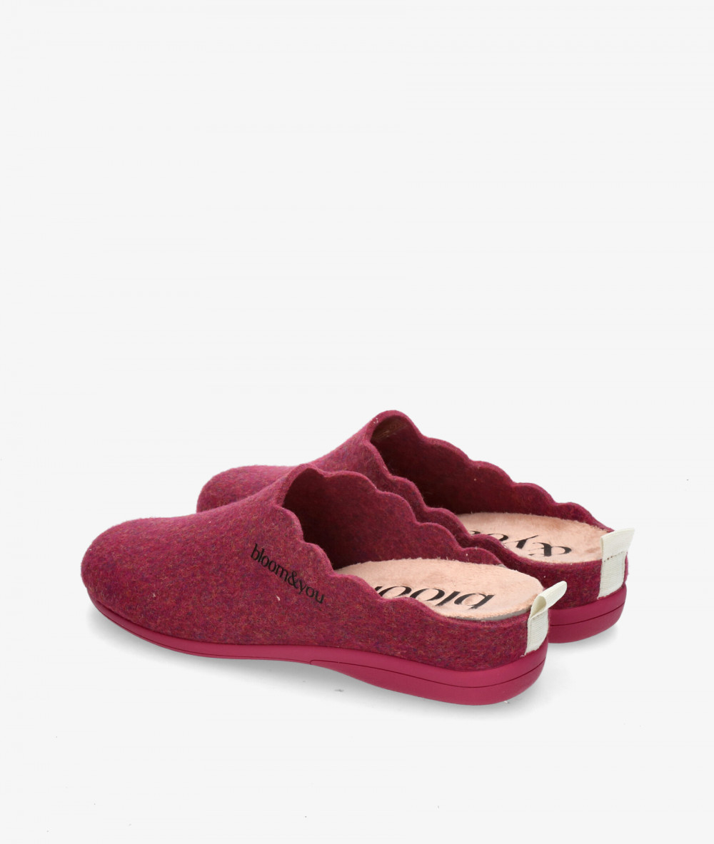 bloom&you Slippers  BLOOM SLIPPERS in burgundy bloom&you Slippers  BLOOM SLIPPERS in burgundy