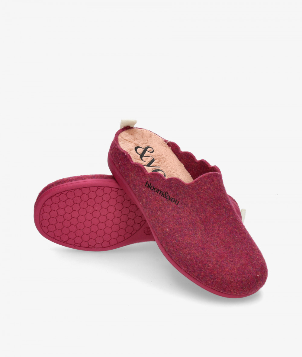 bloom&you Slippers  BLOOM SLIPPERS in burgundy bloom&you Slippers  BLOOM SLIPPERS in burgundy
