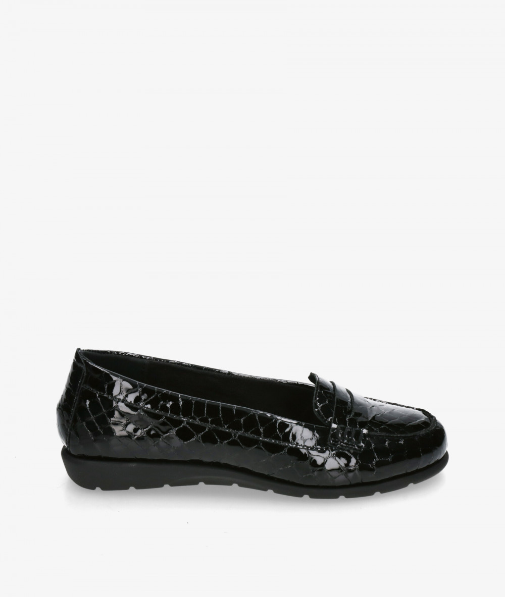 Zapatos St. Gallen  ABRIL 20-10-15539 en coco negro Zapatos St. Gallen  ABRIL 20-10-15539 en coco negro
