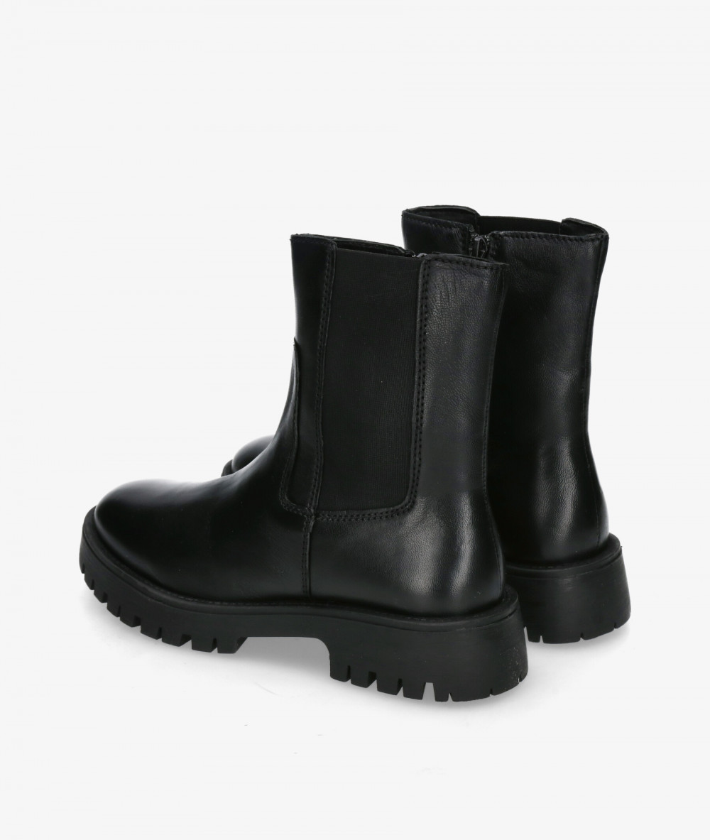 Botines St. Gallen MIMOC-02 en serraje negro