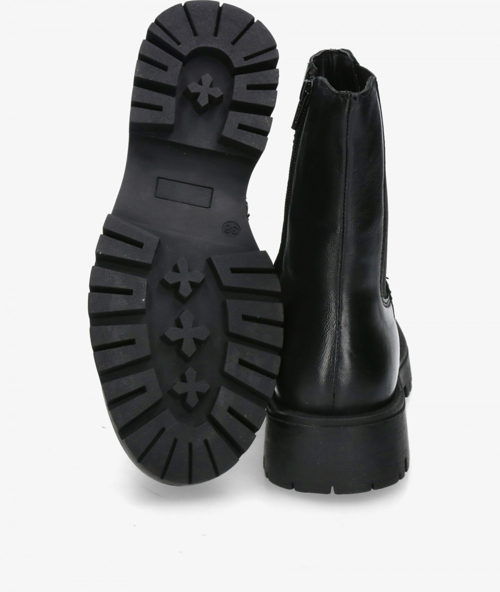 Botines St. Gallen MIMOC-02 en serraje negro