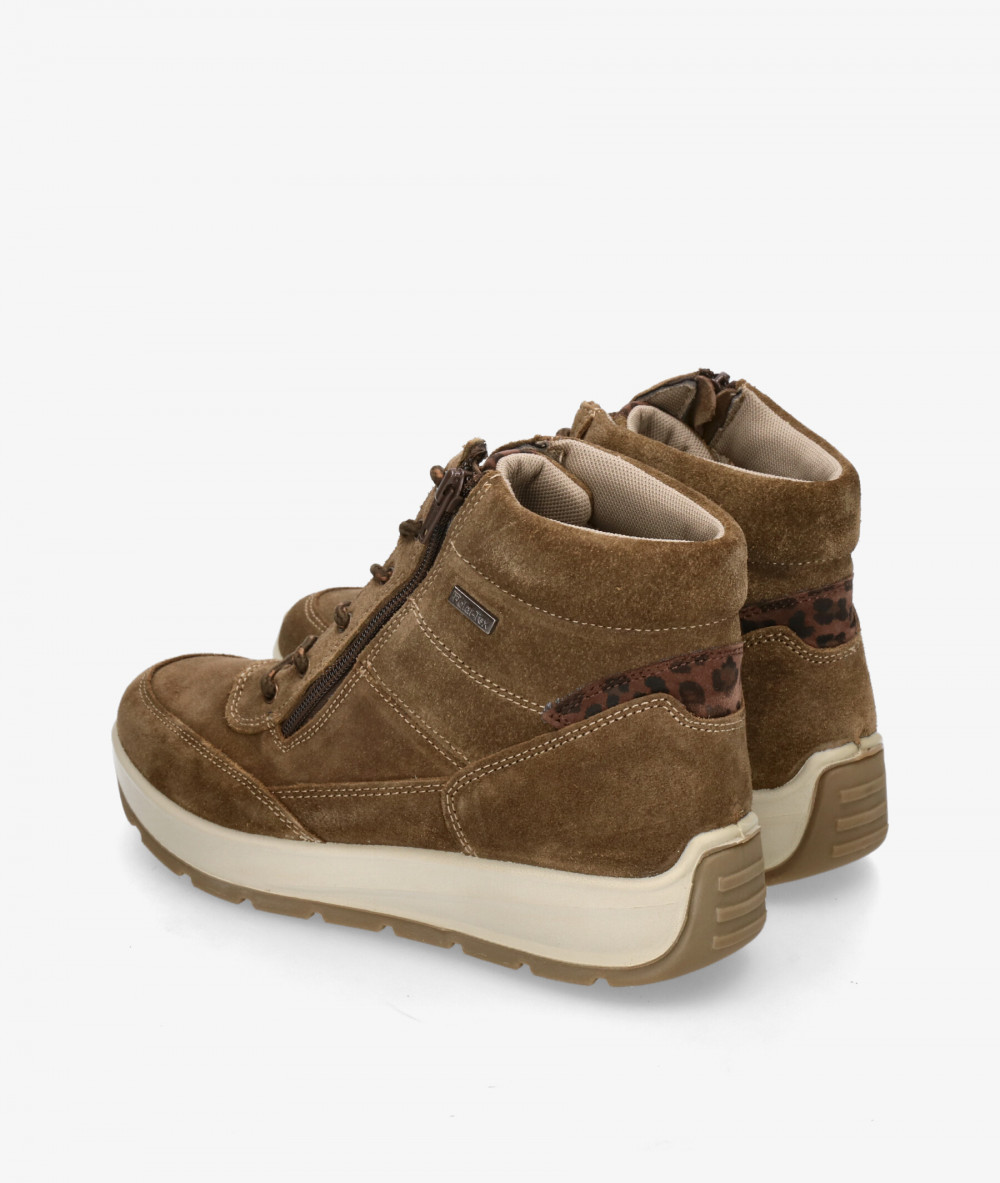 Botines St. Gallen SOFI-02 en serraje taupe