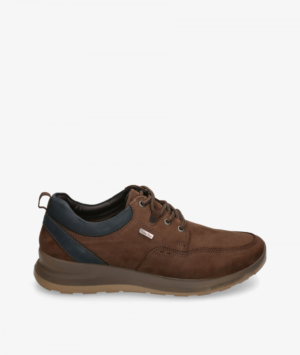 Zapatos casual St. Gallen NETO-01 en nobuck marrón Zapatos casual St. Gallen NETO-01 en nobuck marrón