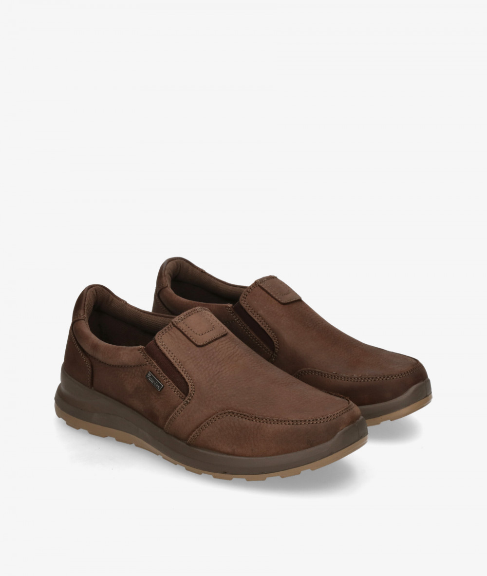 Zapatos casual St. Gallen NETO-02 en nobuck marrón Zapatos casual St. Gallen NETO-02 en nobuck marrón