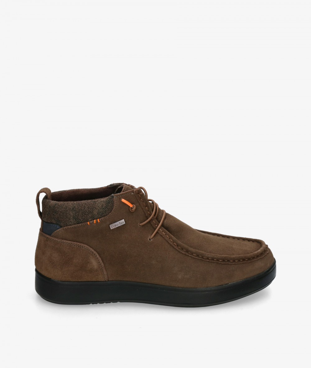 Zapatos casual St. Gallen POLI-02 en serraje taupe Zapatos casual St. Gallen POLI-02 en serraje taupe
