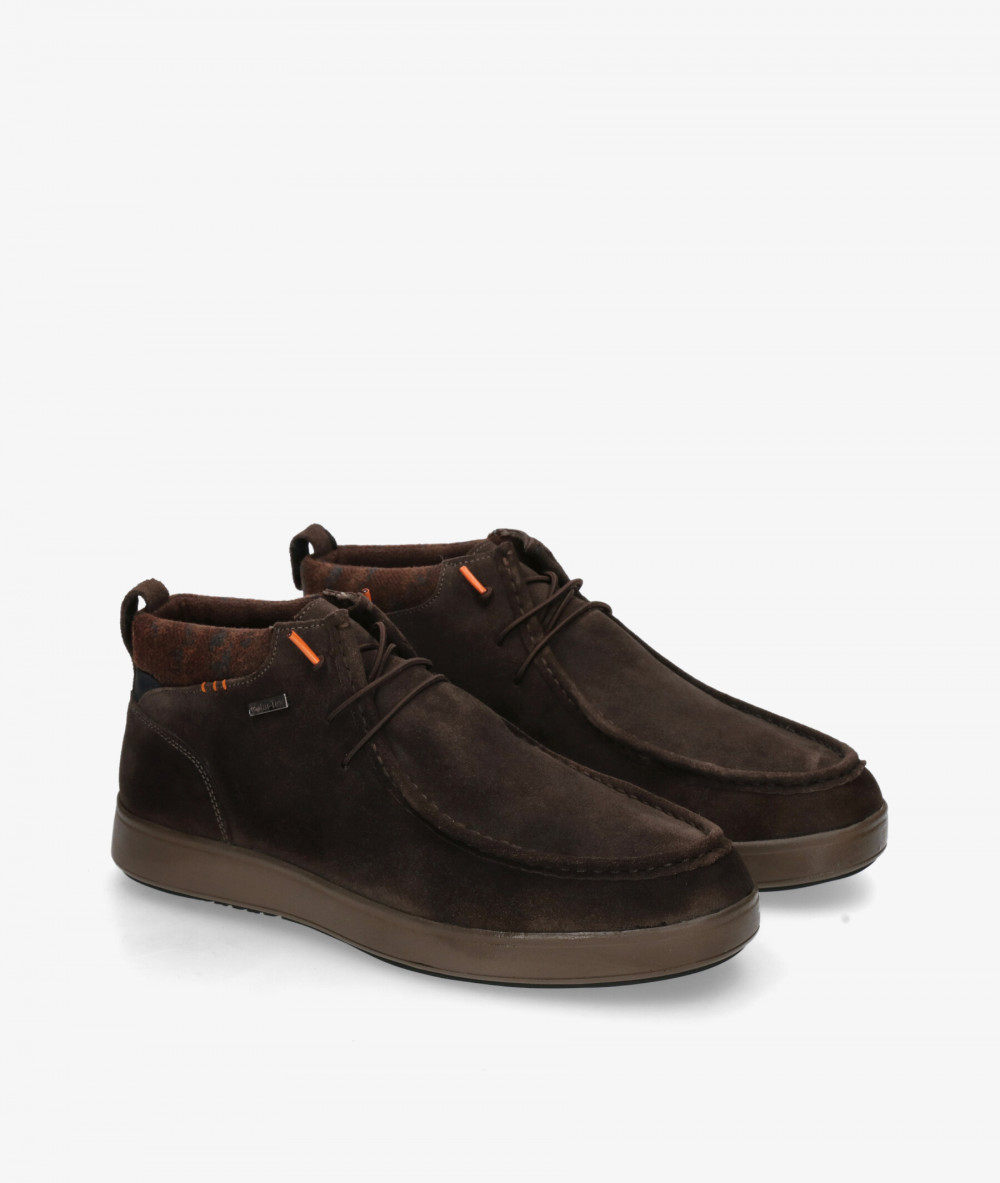 Zapatos casual St. Gallen POLI-02 en serraje marrón Zapatos casual St. Gallen POLI-02 en serraje marrón