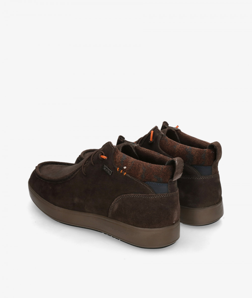 Zapatos casual St. Gallen POLI-02 en serraje marrón Zapatos casual St. Gallen POLI-02 en serraje marrón
