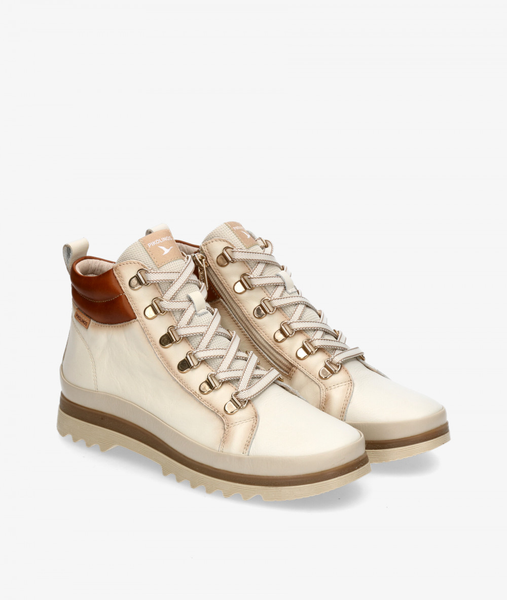 Botines Pikolinos W3W-8564 en hueso