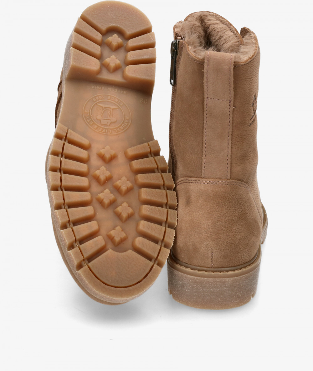Botines Panamá Jack FRISIA B30 en nobuck taupe