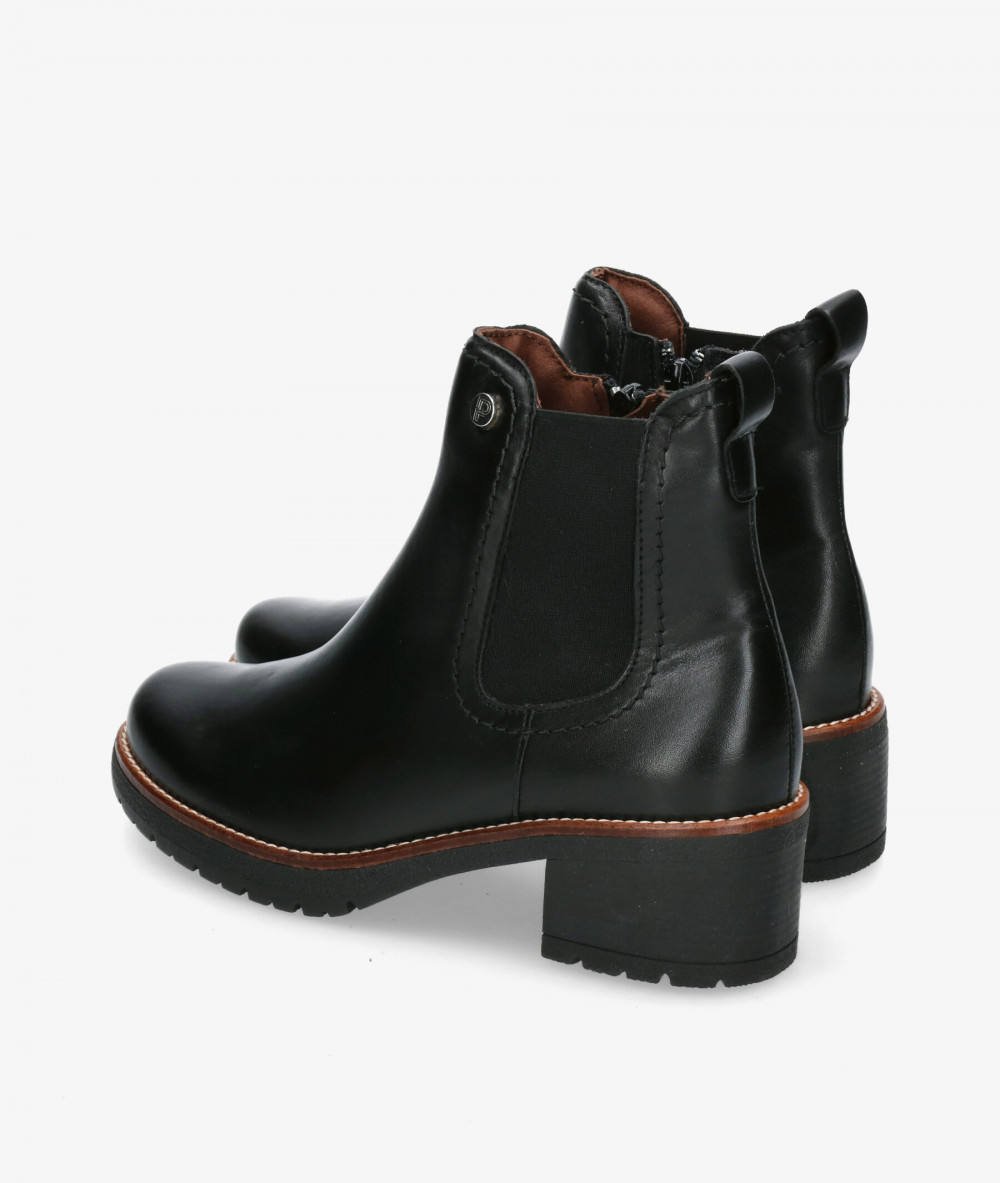 Botines Blanco y negro  20222 en negro