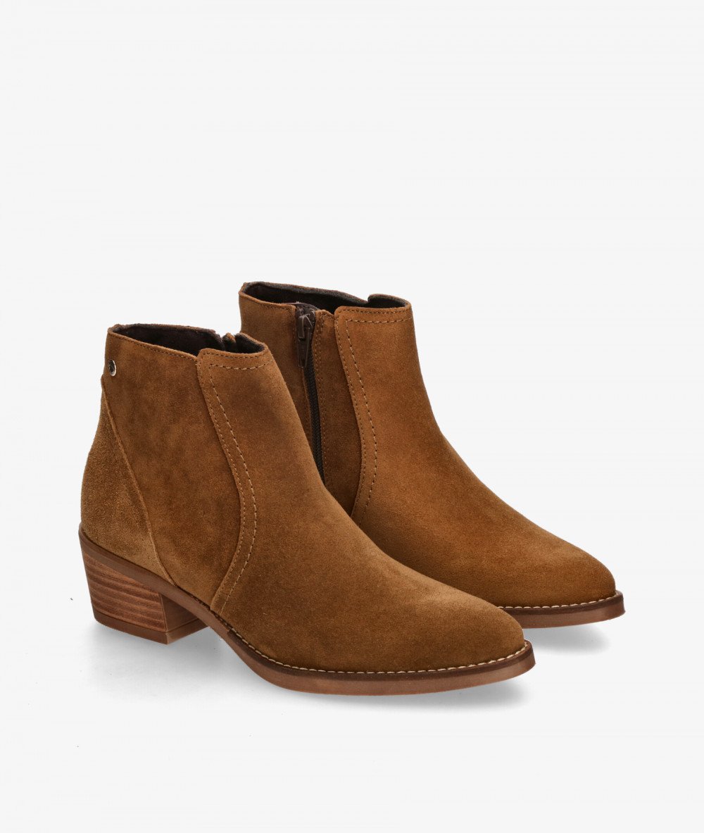 Botines pabloochoa.shoes  3501 en serraje cuero