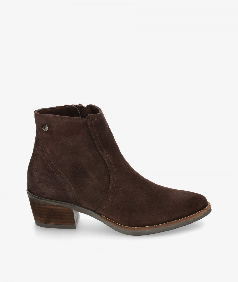 Botines pabloochoa.shoes  3501 en serraje marrón Botines pabloochoa.shoes  3501 en serraje marrón