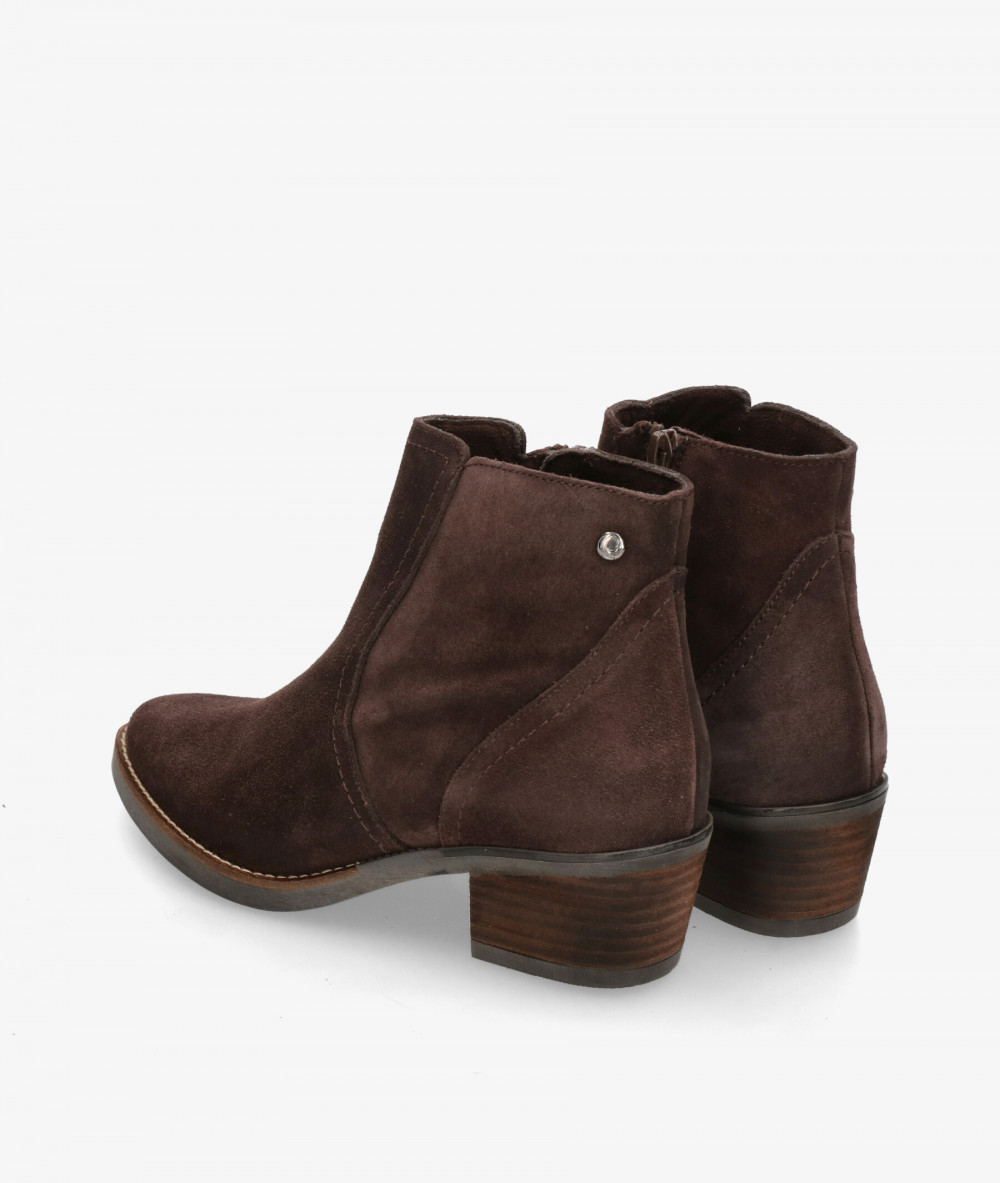 Botines pabloochoa.shoes  3501 en serraje marrón Botines pabloochoa.shoes  3501 en serraje marrón