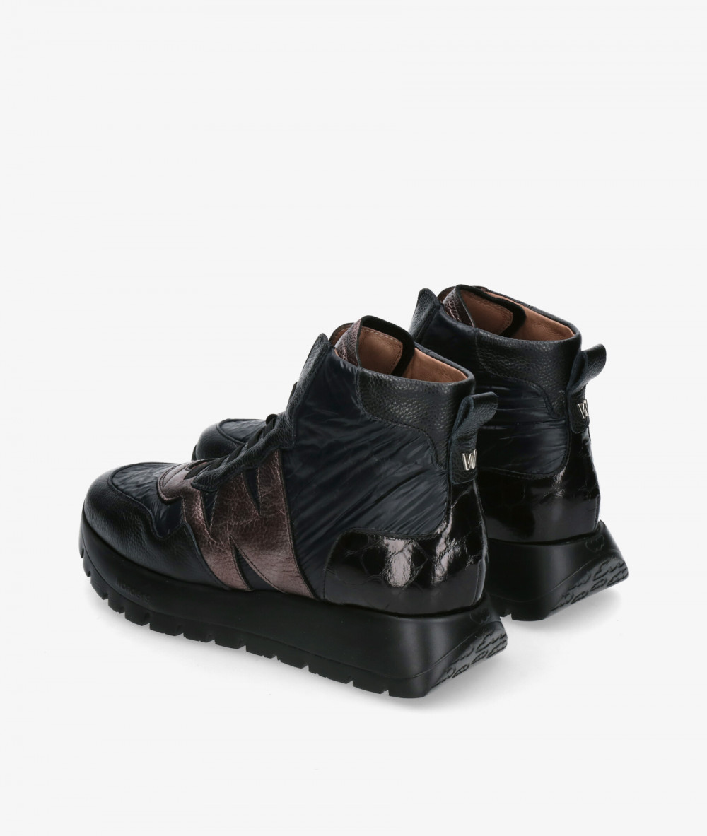 Deportivos Wonders  A-2493 en negro