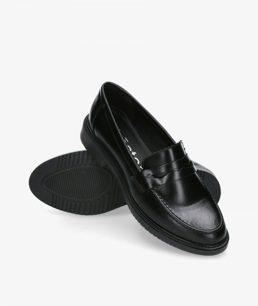 Mocasines pabloochoa.shoes 39650FM2 en negro Mocasines pabloochoa.shoes 39650FM2 en negro