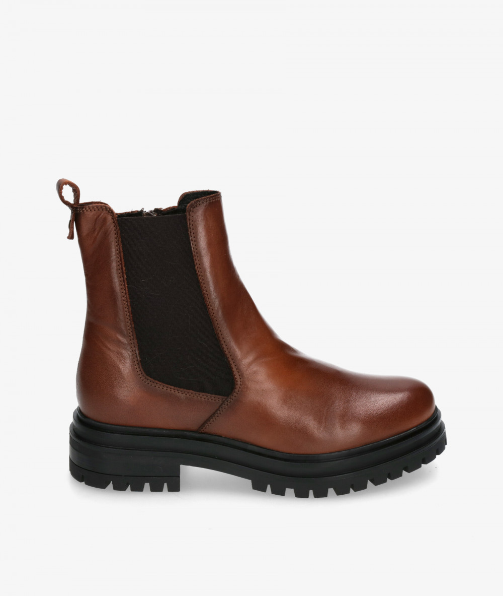 Botines Traveris B-3503-A en cuero