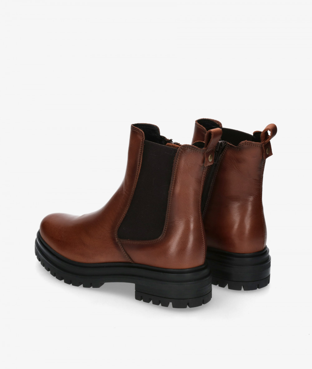 Botines Traveris B-3503-A en cuero