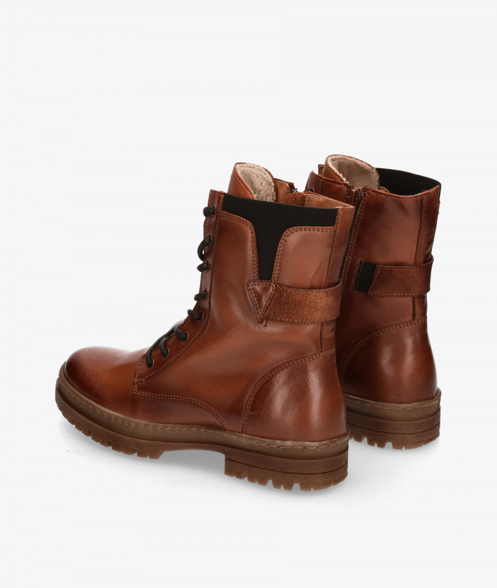 Botines Traveris IB-24178 en cuero
