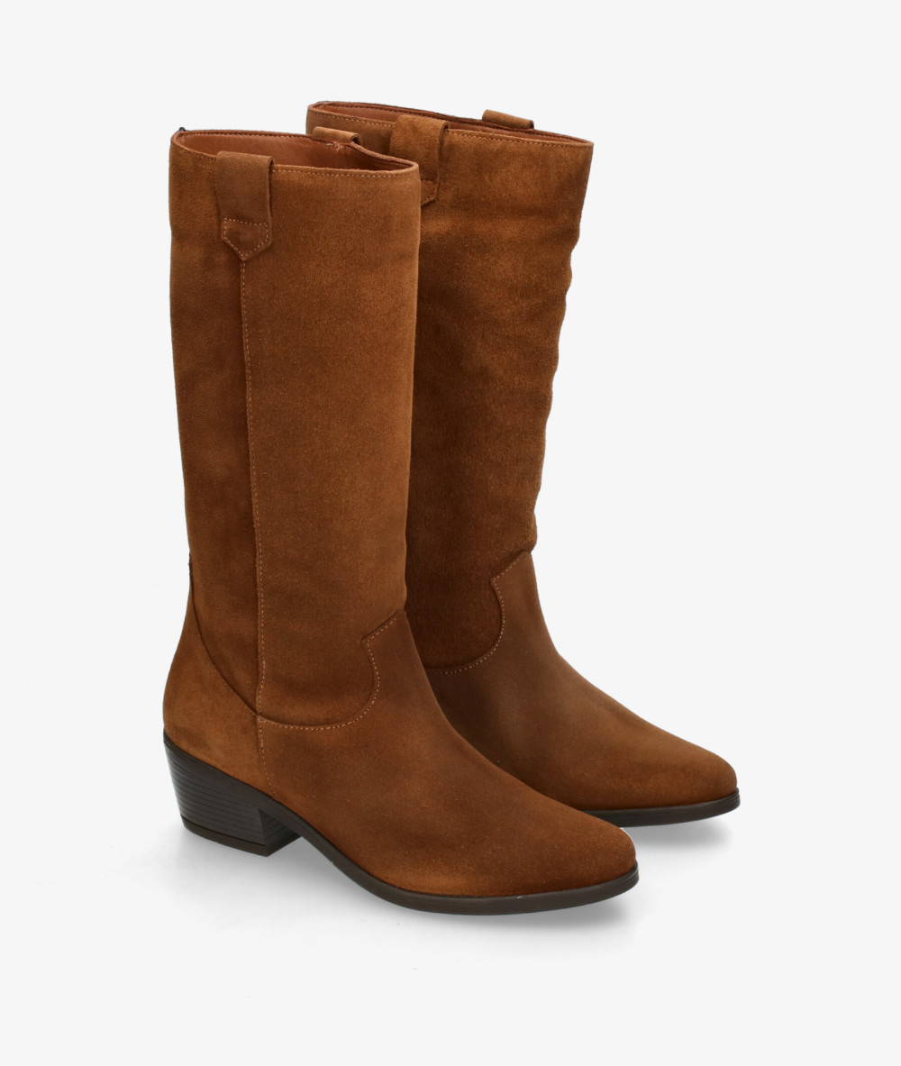 Botas PABLO8A- TDN  3413 en serraje libano  Botas PABLO8A- TDN  3413 en serraje libano