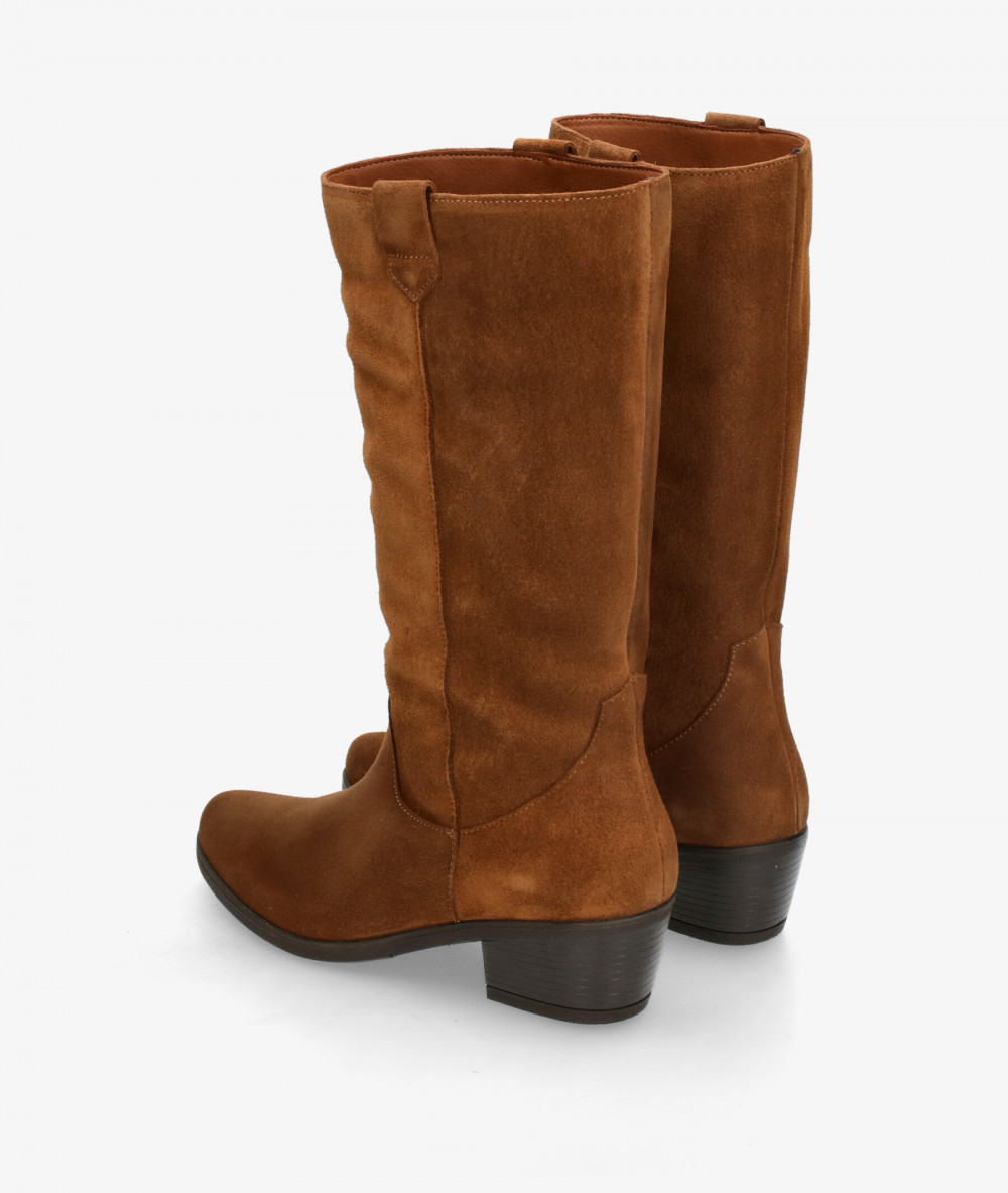 Botas PABLO8A- TDN  3413 en serraje libano  Botas PABLO8A- TDN  3413 en serraje libano