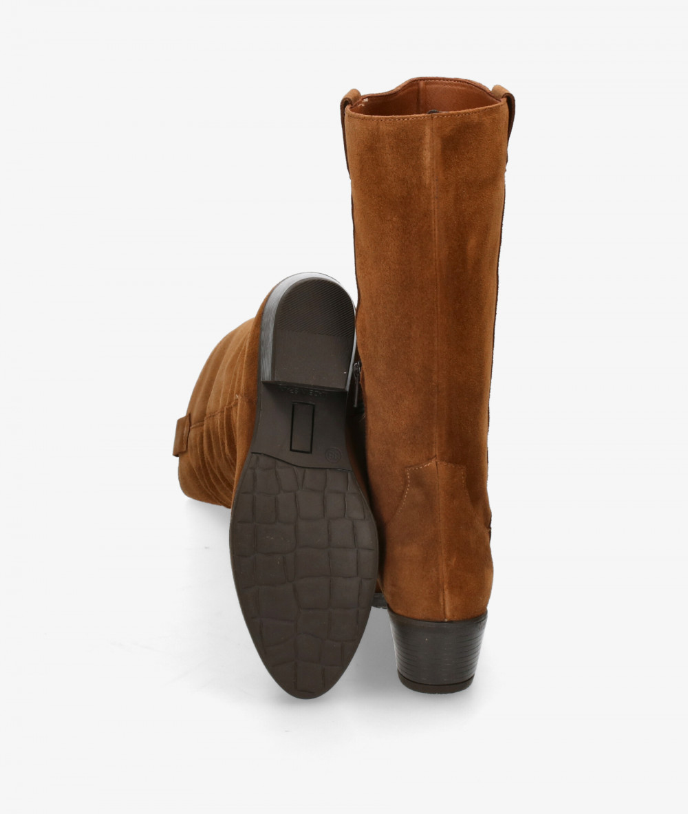 Botas PABLO8A- TDN  3413 en serraje libano  Botas PABLO8A- TDN  3413 en serraje libano