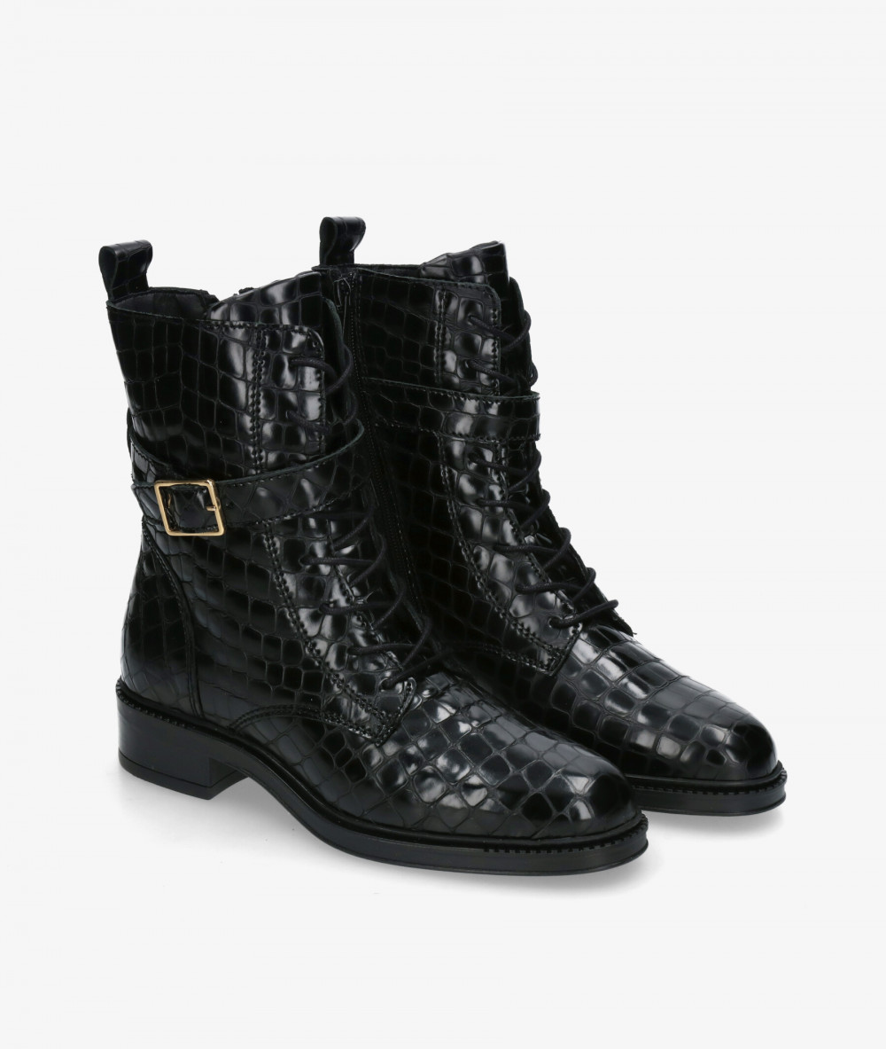 Botines LOL  BRISA 7252 en coco negro