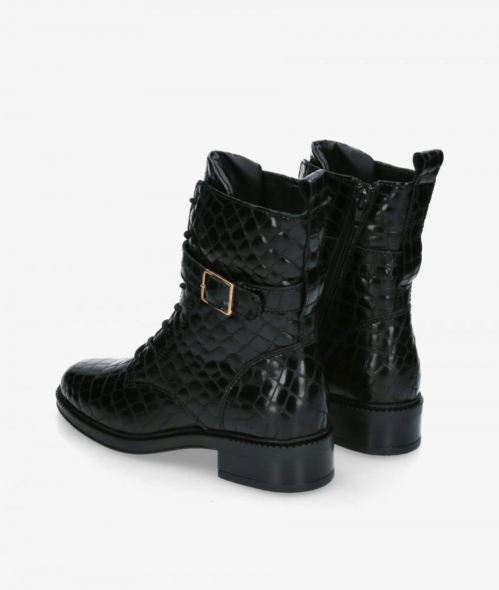 Botines LOL BRISA 7252 en coco negro