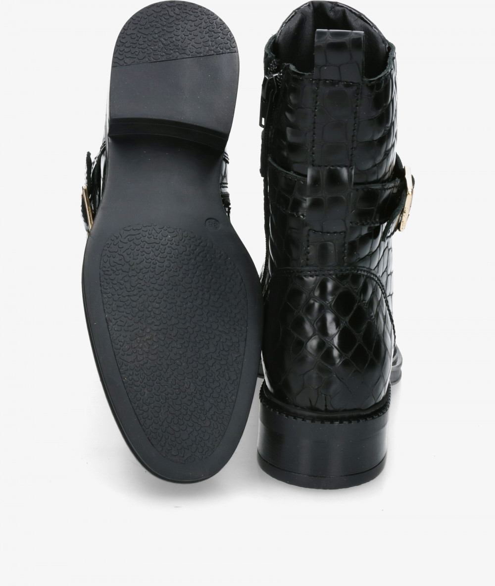 Botines LOL BRISA 7252 en coco negro
