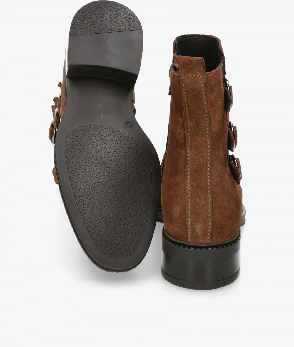 Botines LOL  LUAR 7443 en serraje taupe