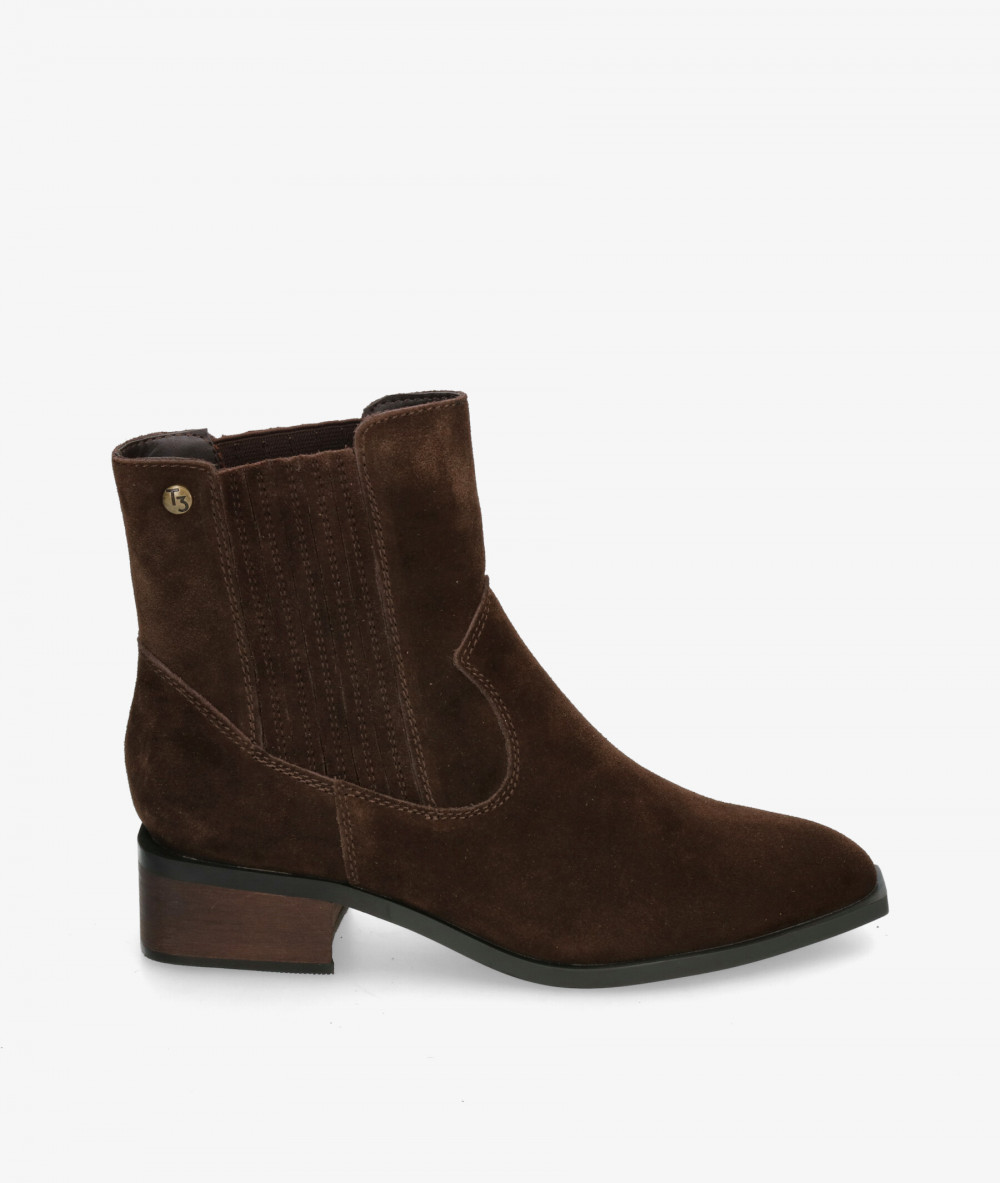 Botines pabloochoa.shoes SS814 en serraje marrón