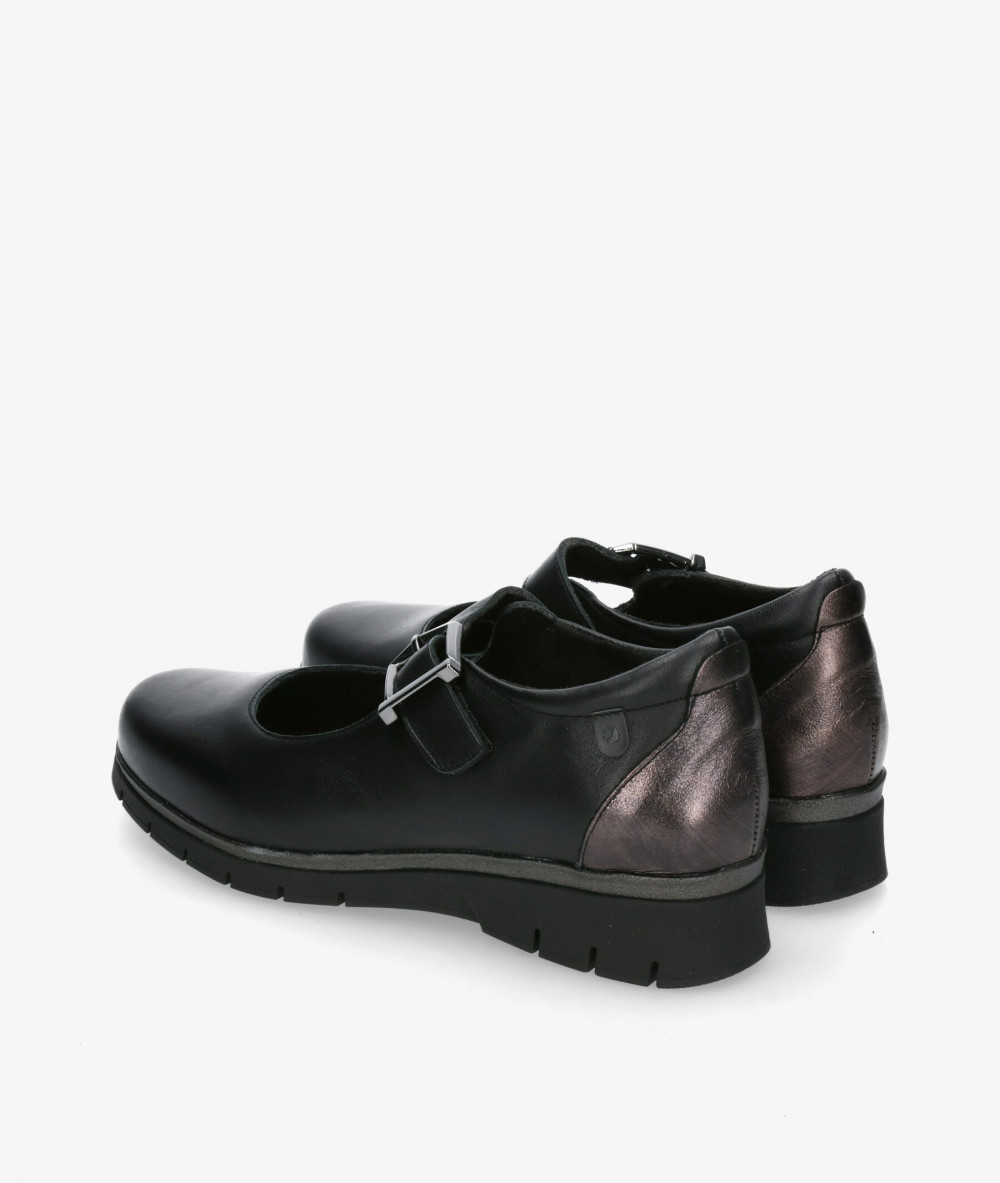 Zapatos confort Valeria´s 2386 en negro