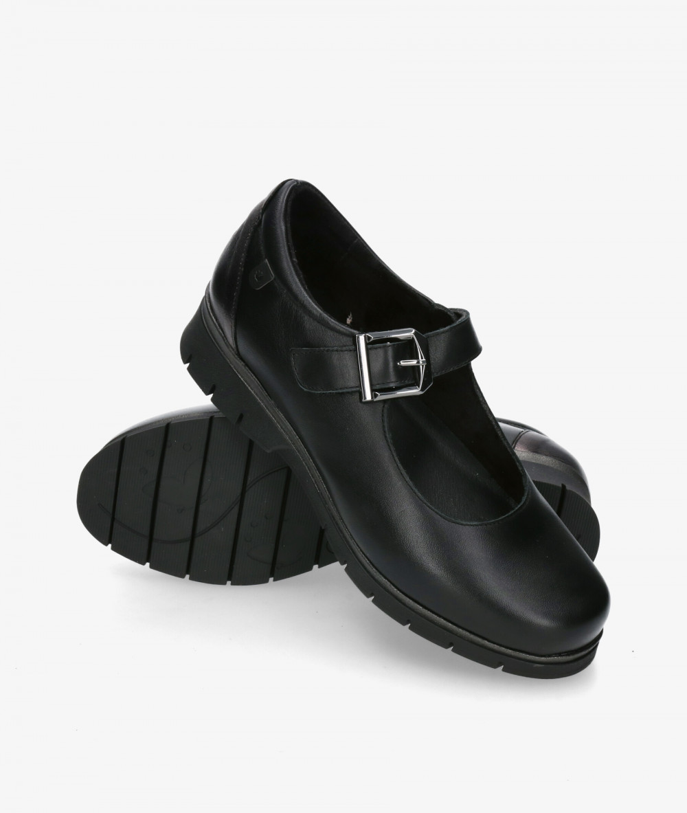 Zapatos confort Valeria´s 2386 en negro