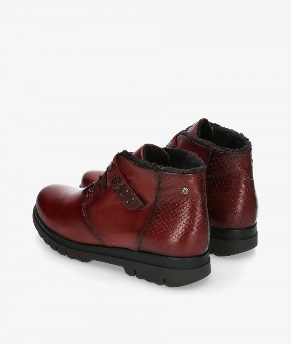 Botines pabloochoa.shoes  22867 en burdeos