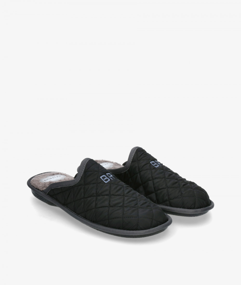 Zapatillas de casa Bio Relax  1448 en negro